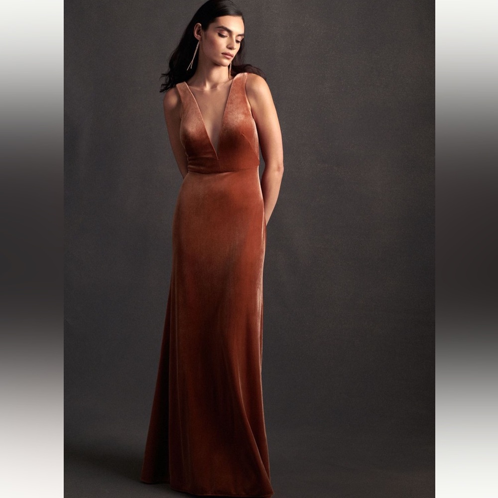 Jenny Yoo Logan Dress- Cinnamon Rose (size 2)